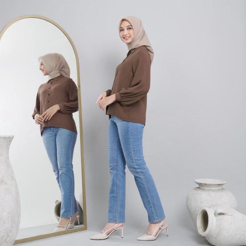 Atasan Tari / Kemeja Wanita / Atasan Blouse Terbaru / Pakaian Wanita