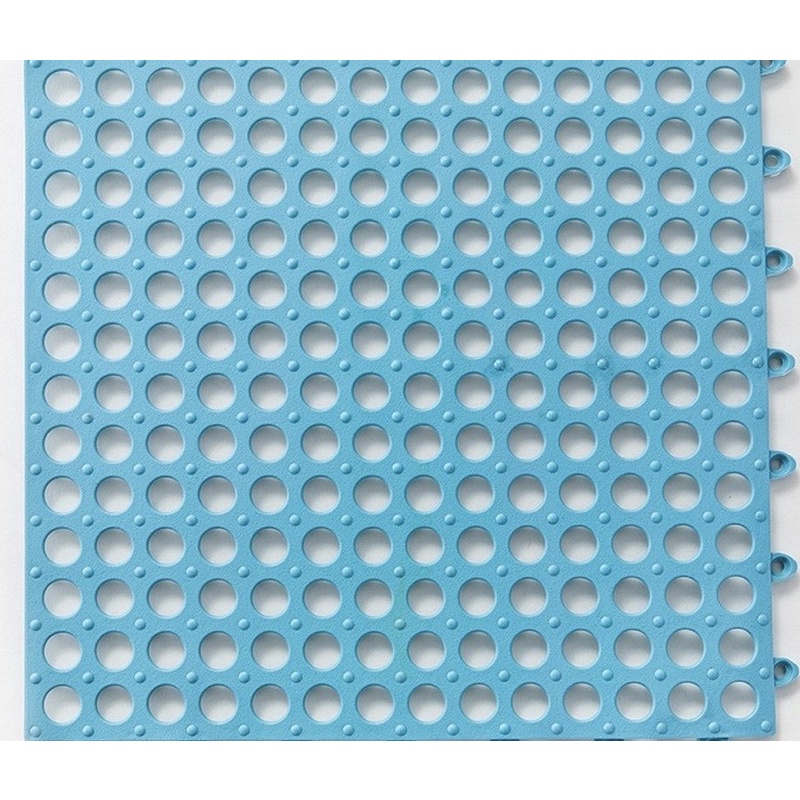 Alas kandang kucing anjing kelinci alas 30x30cm-Biru