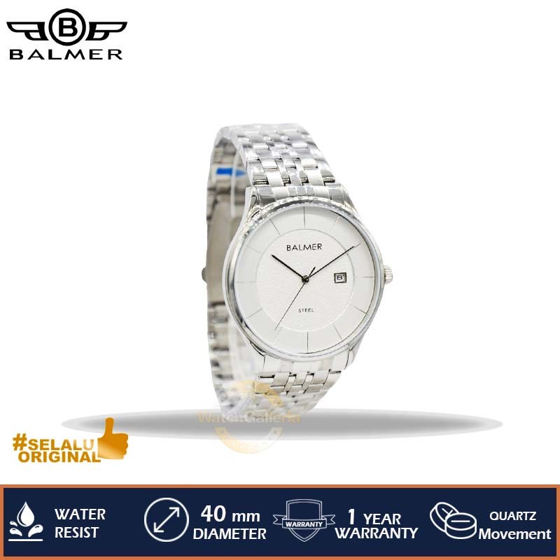 Jam Tangan Balmer B.7949MS White Original Murah