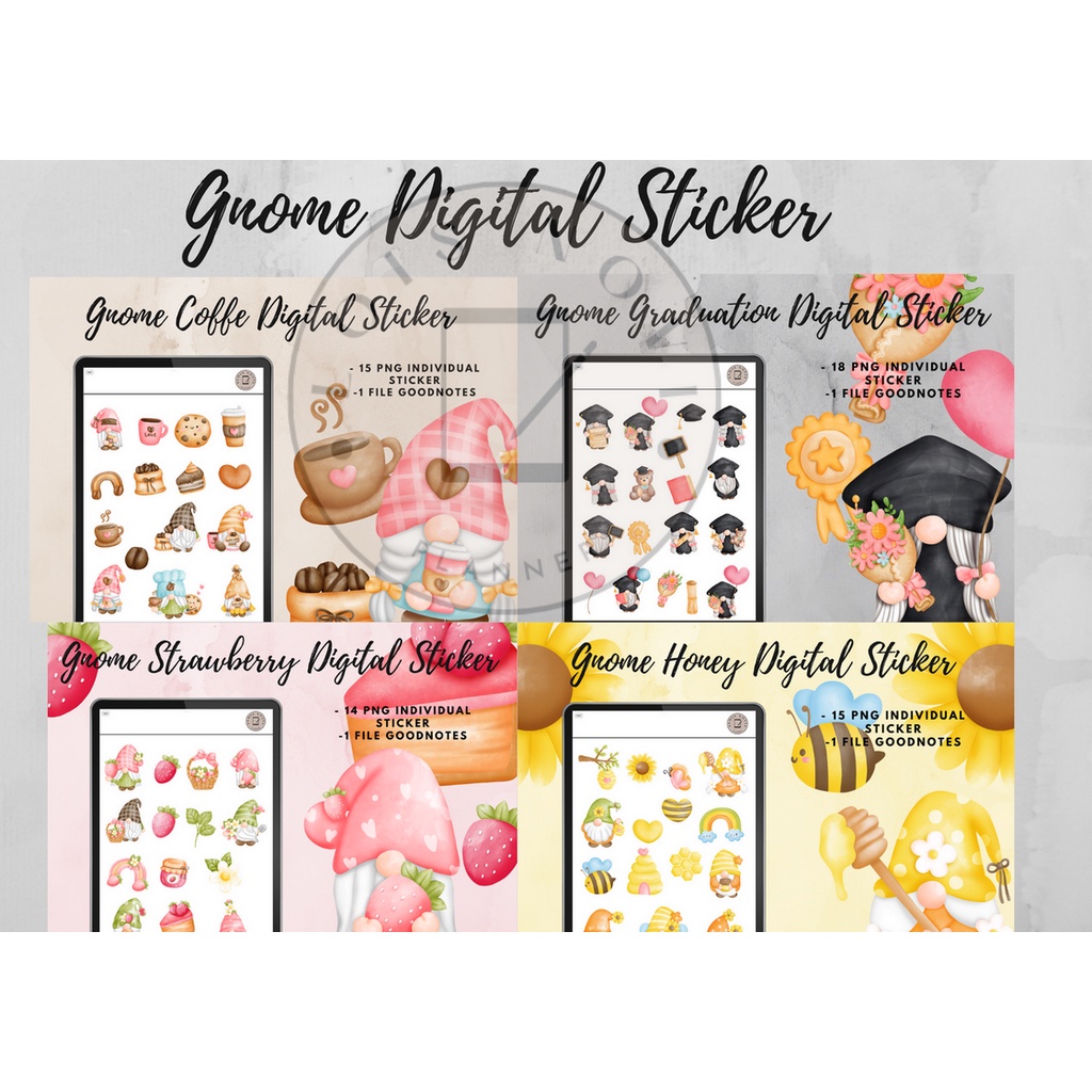 

Gnome Digital Sticker, Digital Sticker, Sticker untuk Digital Planner, Sticker for Digital Planner, Sticker for Digital Journal, Sticker for digital Notebook