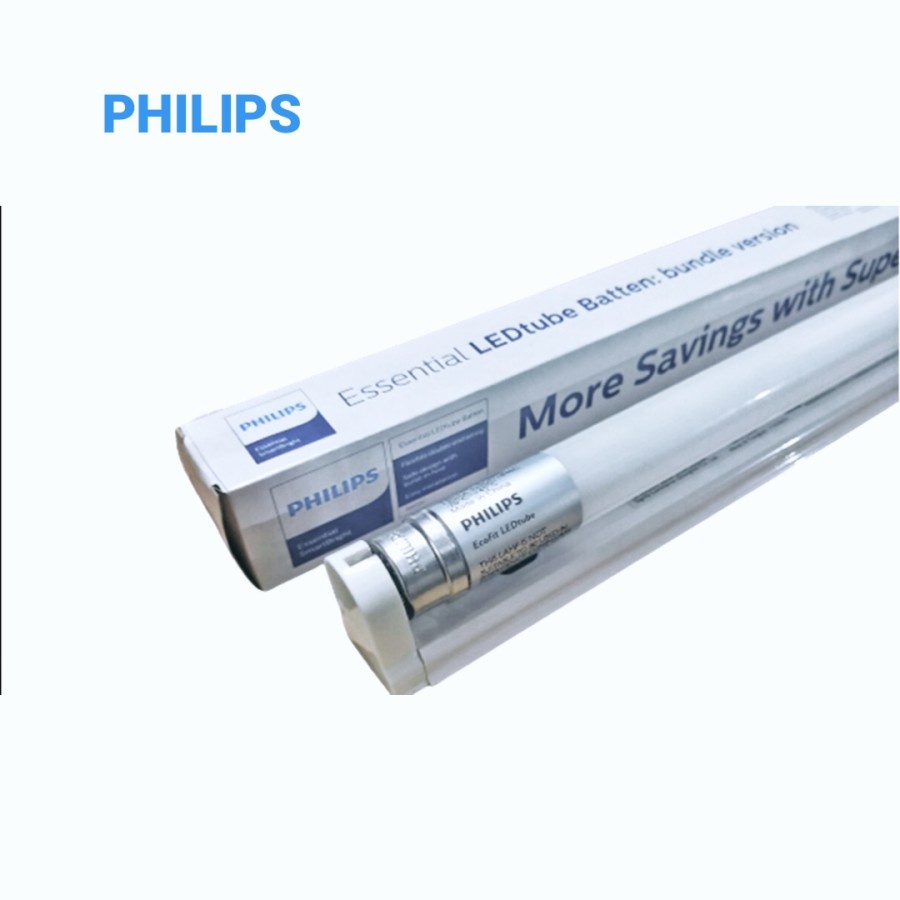 Lampu Philips TL LED set BN015C ledtube batten lampu + rumah set