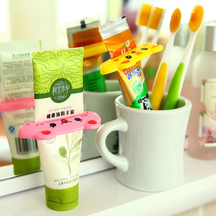 FYGALERYSURABAYA HL0249 Penjepit Odol Karakter  Toothpaste Dispenser Alat Pencet Karakter