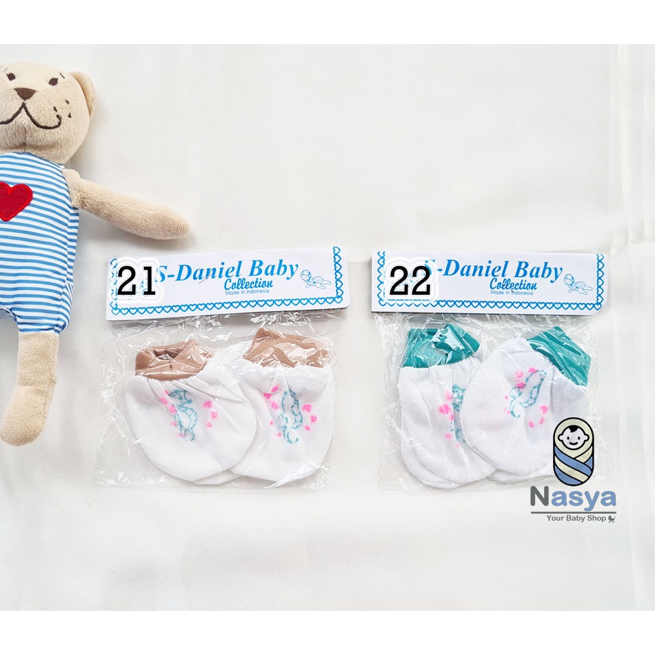 [B-100] Set Sarung tangan dan Kaos Kaki Bayi (S Daniel Baby)