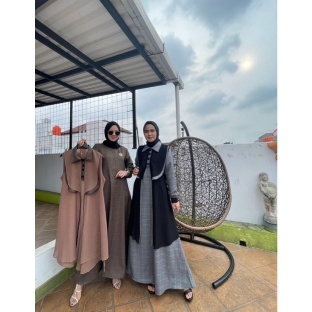 Gamis plus outer by seide