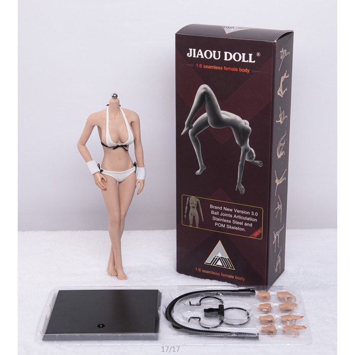 AFT figure female body Jiaou doll Pichen Body Sexy 1/6 dll Hot Toys Kode-AF016