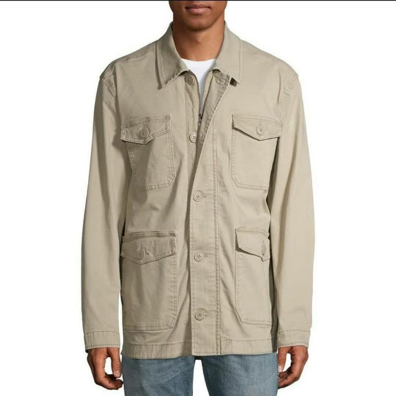 Jacket Parka George Hiden Khakis (A08)