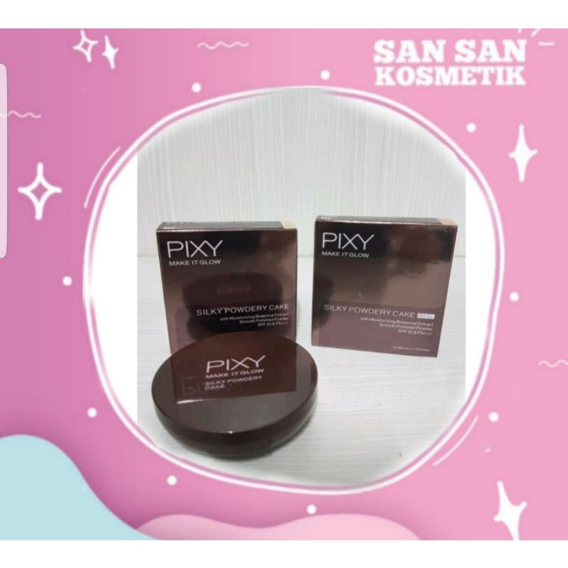 PIXY MAKE IT GLOW SILKY POWDERY CAKE