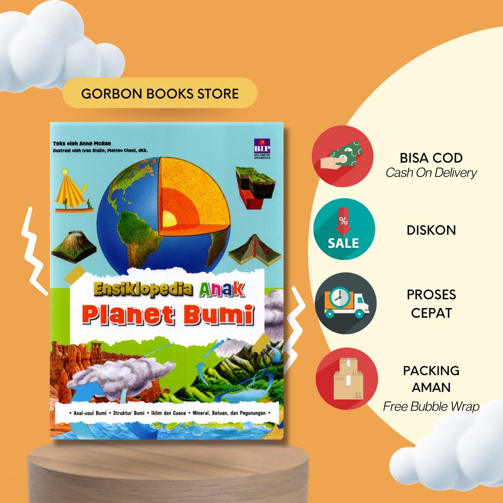 Buku Ensiklopedia Anak: Planet Bumi
