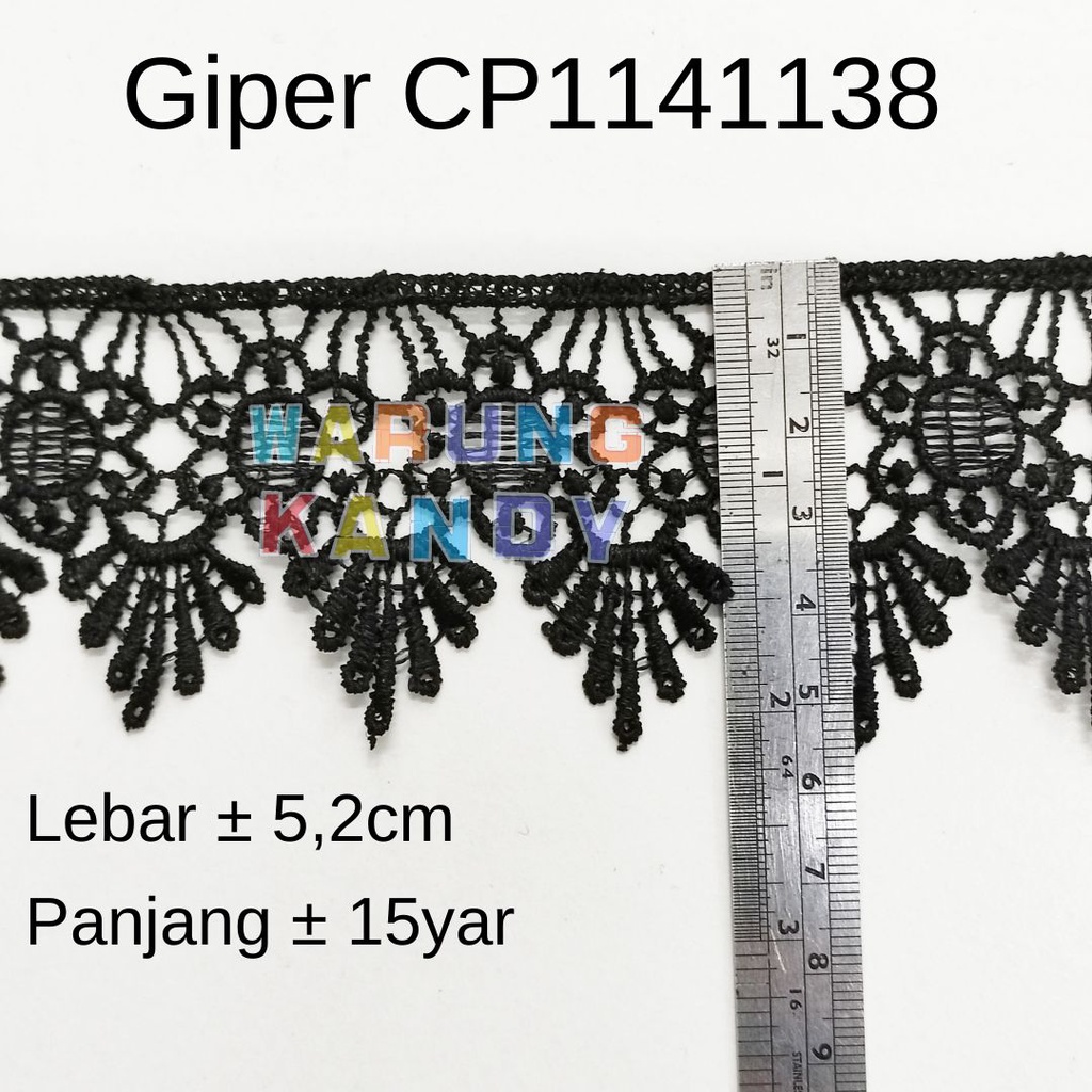 Renda Giper CP1141138 Hitam