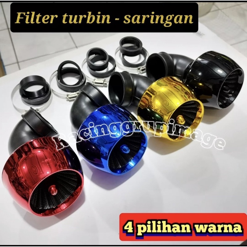 jamur Filter Saringan Karburator ASL Model Koso Kipas Universal Pe &amp; Pwk 24,26,28,30