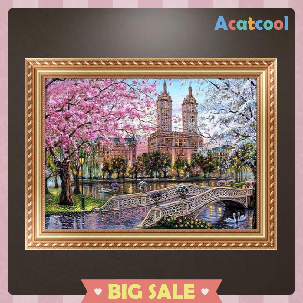 Full Drill Tower Bridge 5D DIY Diamond Painting Embroidery Cross Stitch