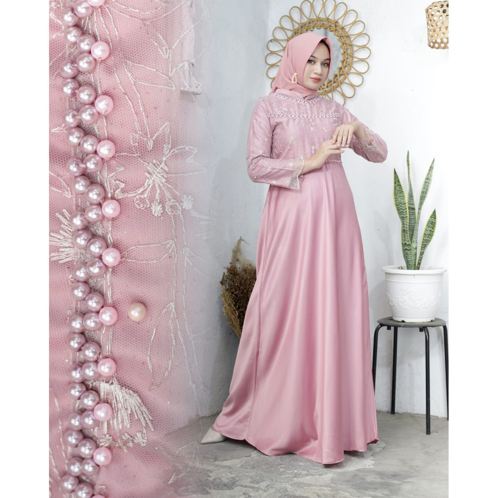 TERMURAH!!! GAMIS PAYET TIARA GAMIS PESTA MEWAH GAMIS MODERN GAMIS LEBARAN GAMIS KONDANGAN GAMIS PERNIKAHAN  GAMIS BROKAT TERBARU ADA JUMBO!!