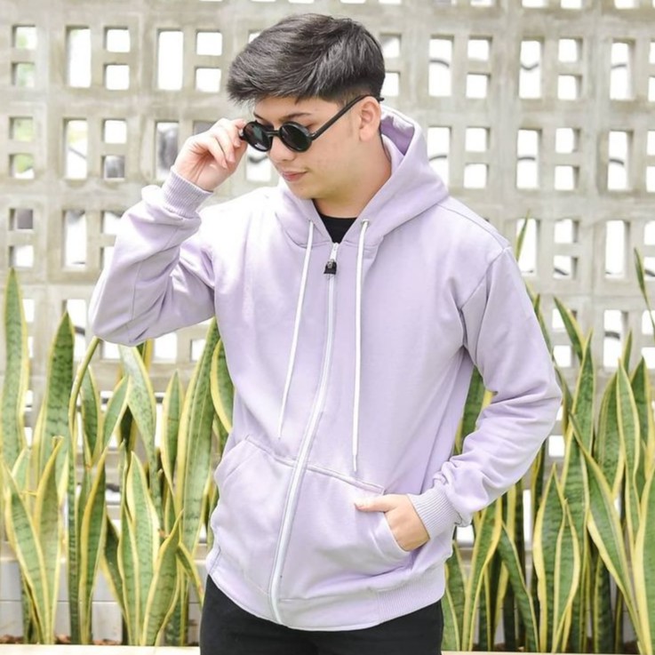 Jaket Hoodie Polos Pria - Soni Jaket Hoodie