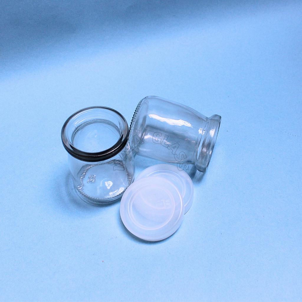 JKPDTP100 jar kaca puding 100ml / botol kaca puding 100ml / botol puding 100ml