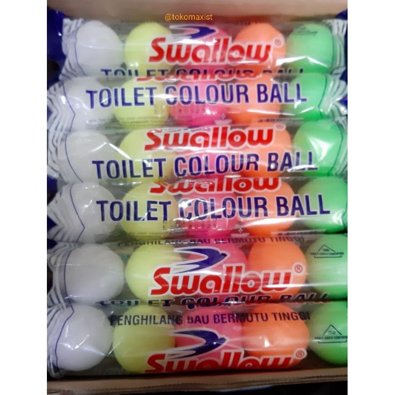 Kamper Swallow Toilet Colour Ball Isi 5 Classic