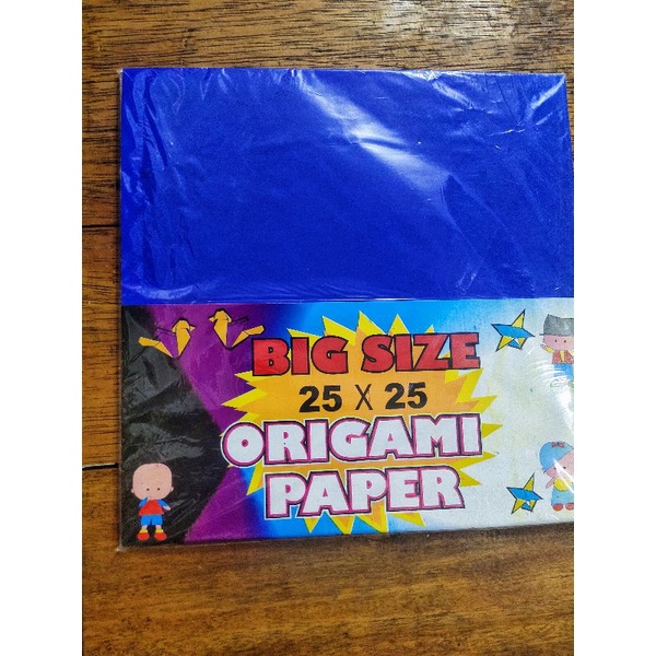 

Kertas Origami Asturo 25cm x 25cm (isi 50lembar)