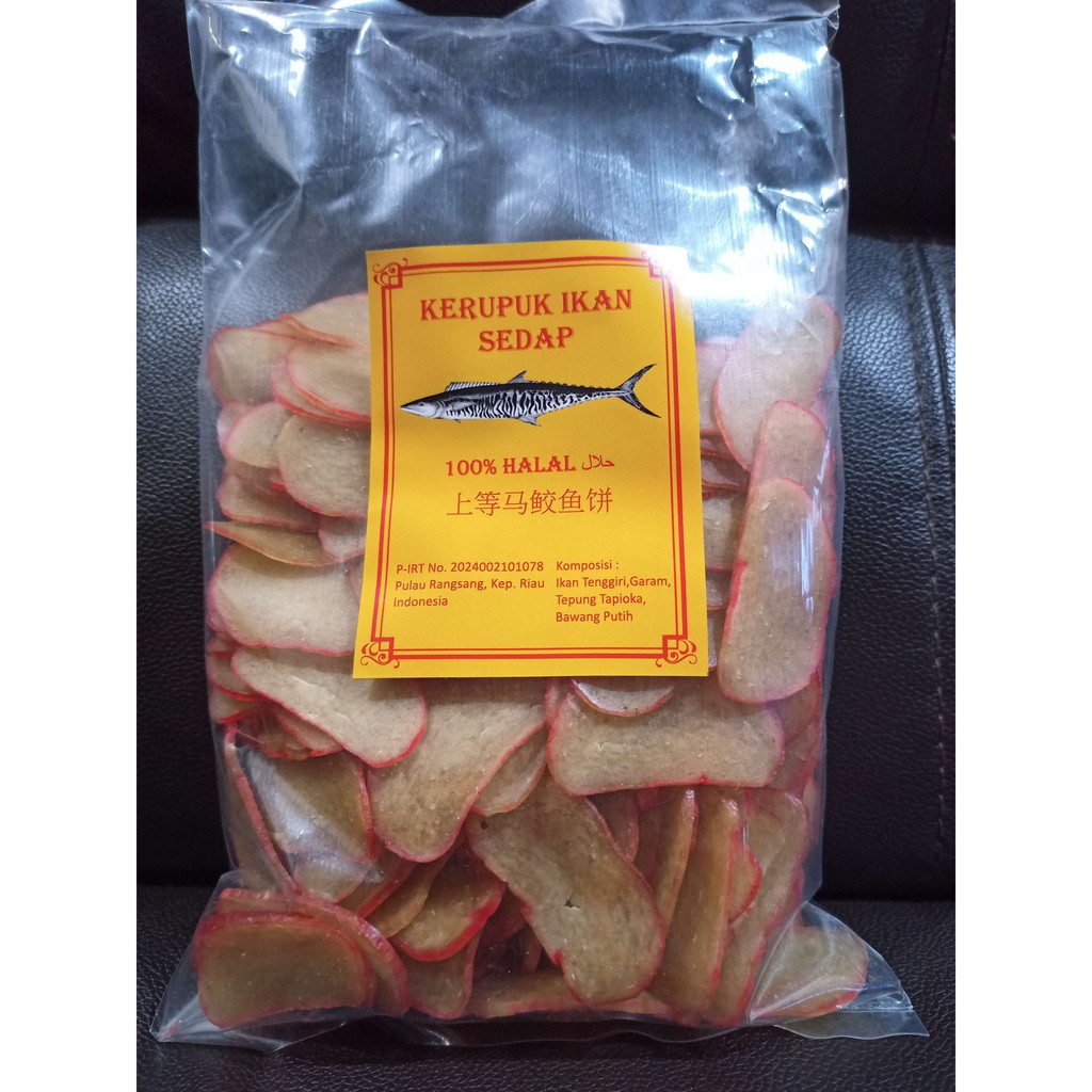 

Kerupuk Ikan "Sedap" Pulau Rangsang (500g)