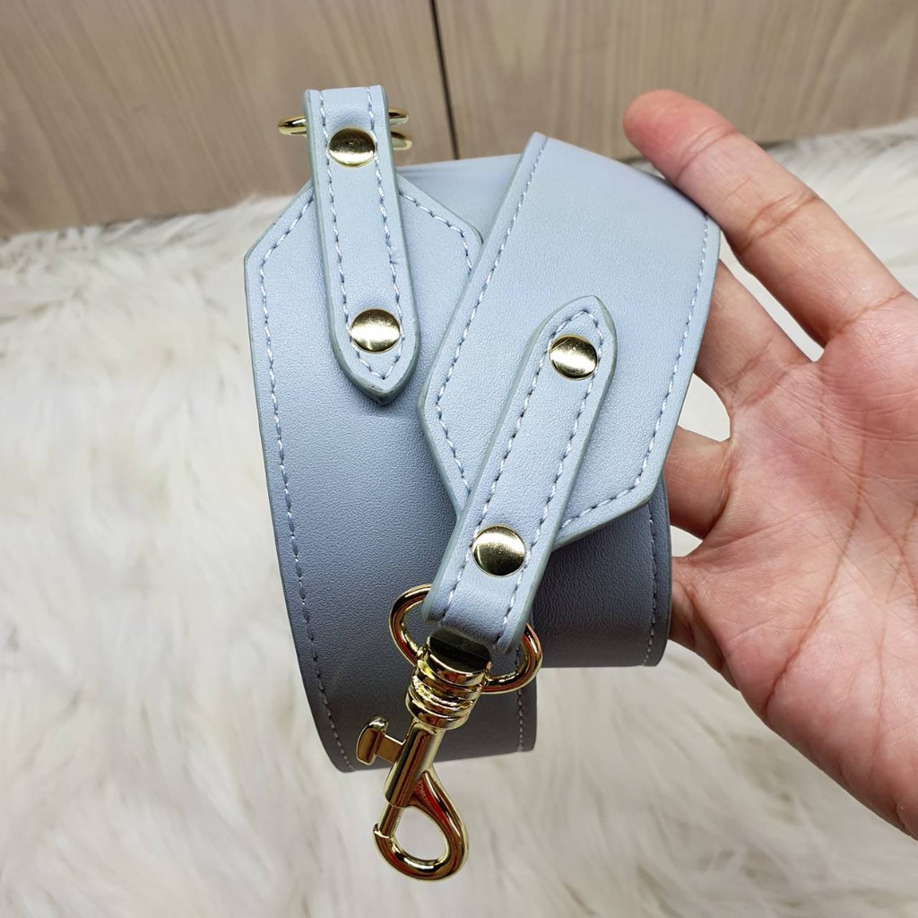 bagstrap elvi 100 cm Leather tas tali fashion panjang strap tas two tone 2 warna irish