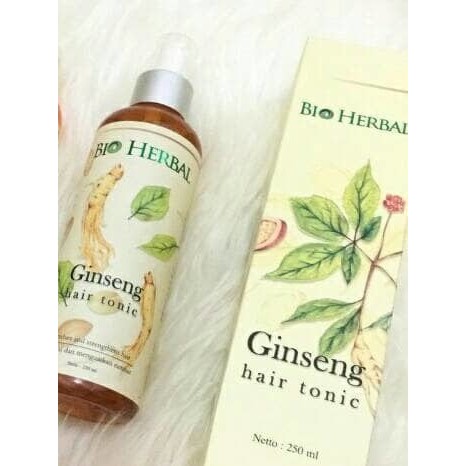 [COD] Tonic Mengobati Rambut Rontok Menumbuhkan dalam 2 Minggu  Dengan Gingseng Asli  | Bio Herbal B