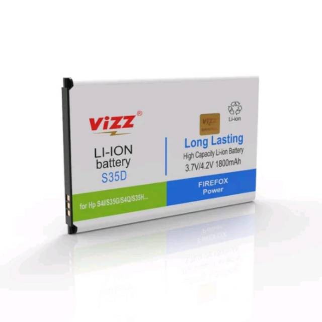 Vizz Double Power Battery Batre Baterai Vizz Advan S35D S4i S35G S35H S4Q