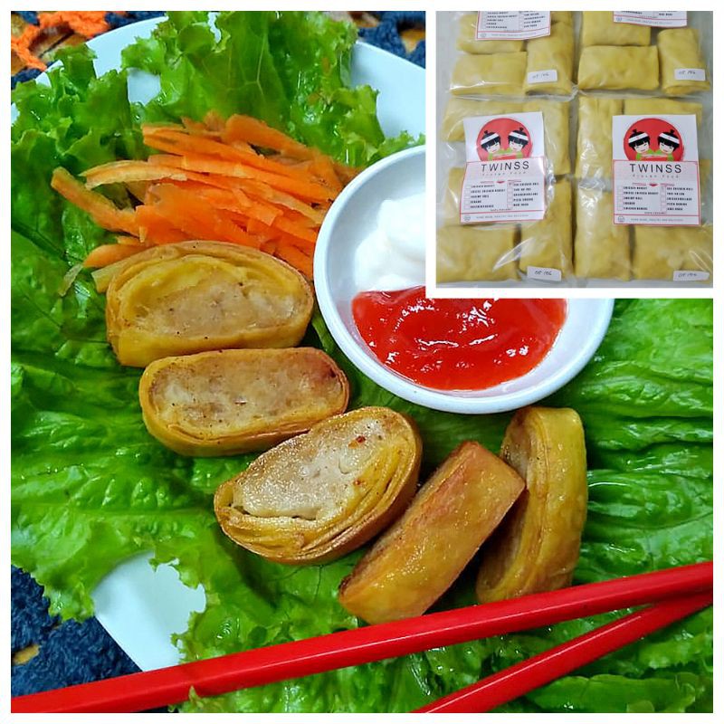 

Egg Chicken Roll FrozenFood || Homemade Twinss Frozen Food