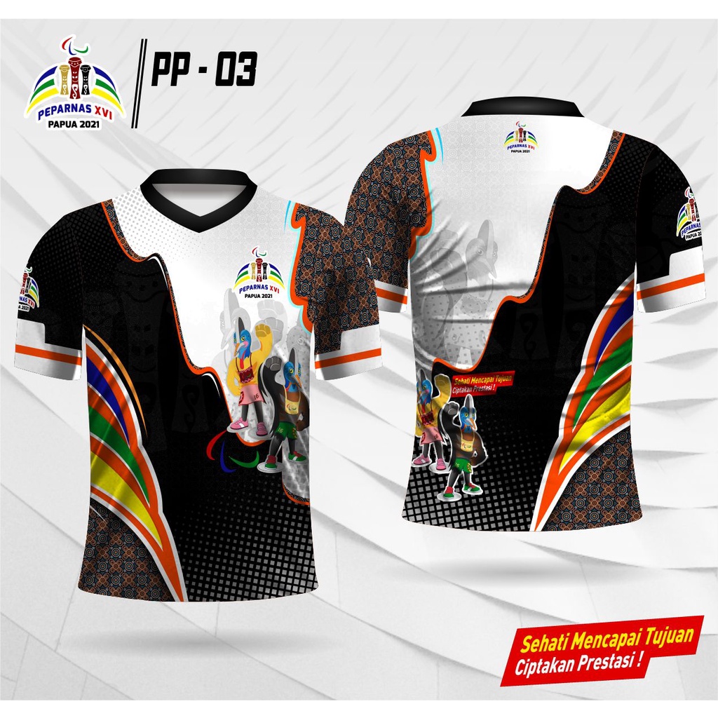 Jersey Peparnas  16 Papua 2021