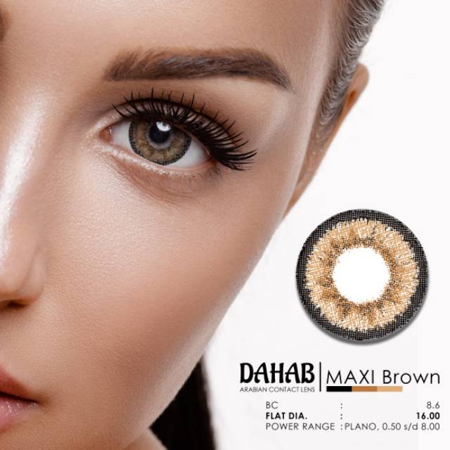 MAKI SOFTLENS DAHAB COLOR MAXI