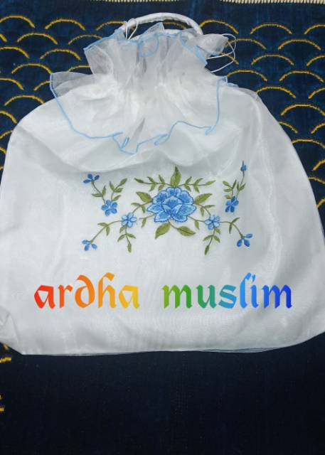 TAS ORGANDY BORDIER II SOUVENIER IITAS MUKENA