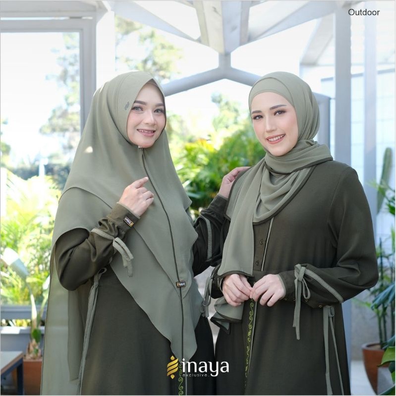 Gamis Syar'i - Melly Dress - Inaya Exclusive (Ready Stock)