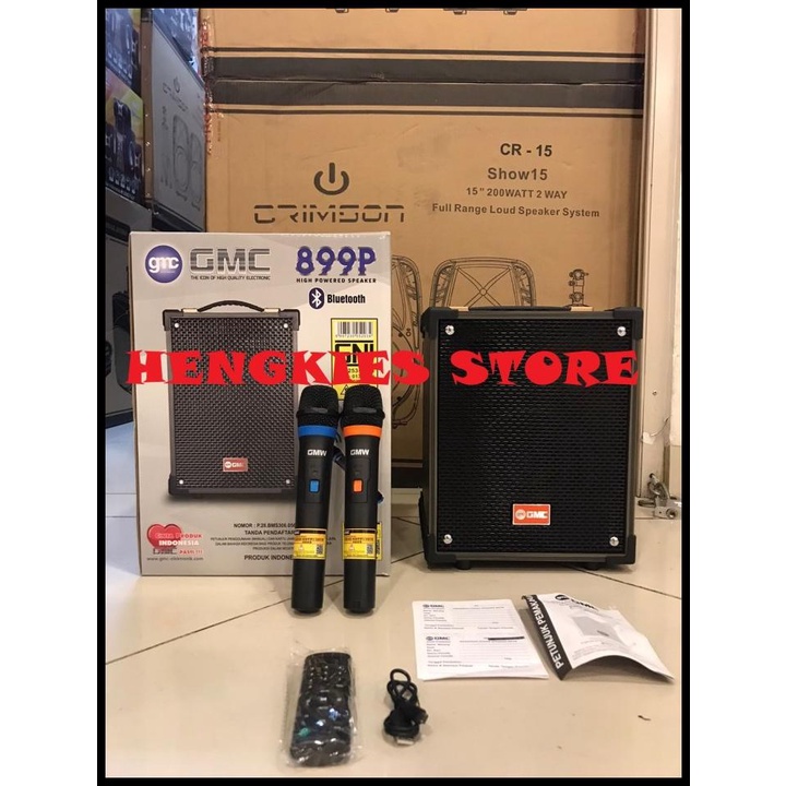Speaker Karaoke Portabel Gmc 899P
