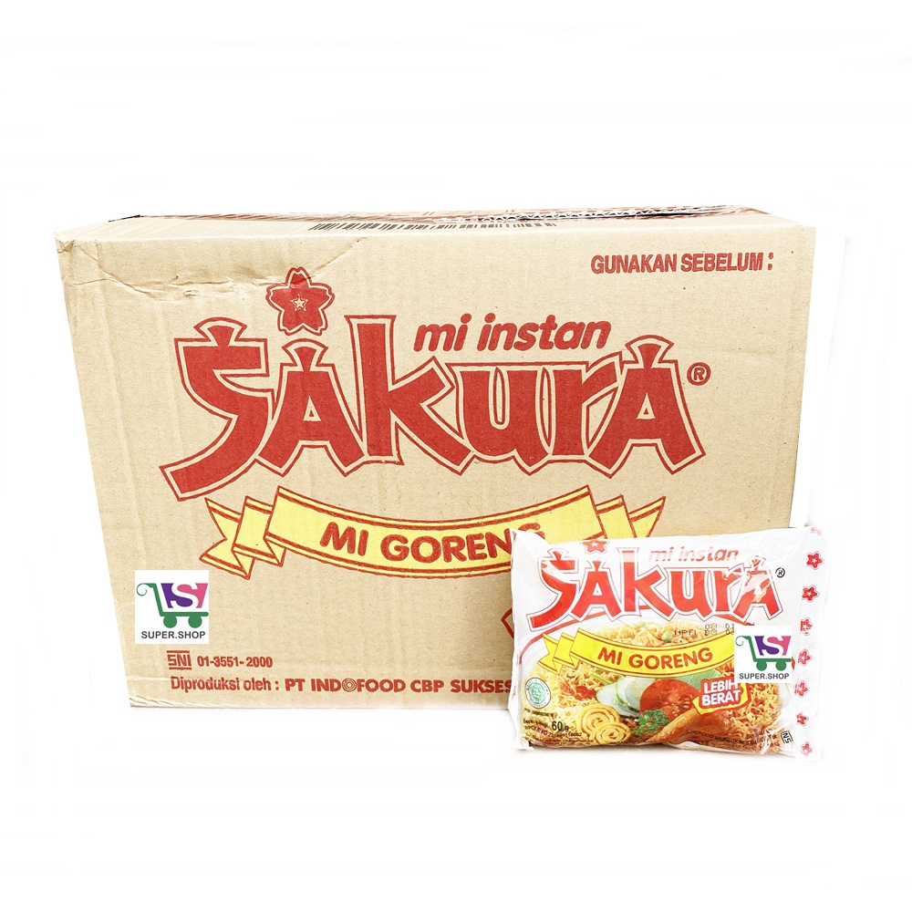 

Mie Instan SAKURA Mi Goreng Jadul DUS (isi 40 pcs)