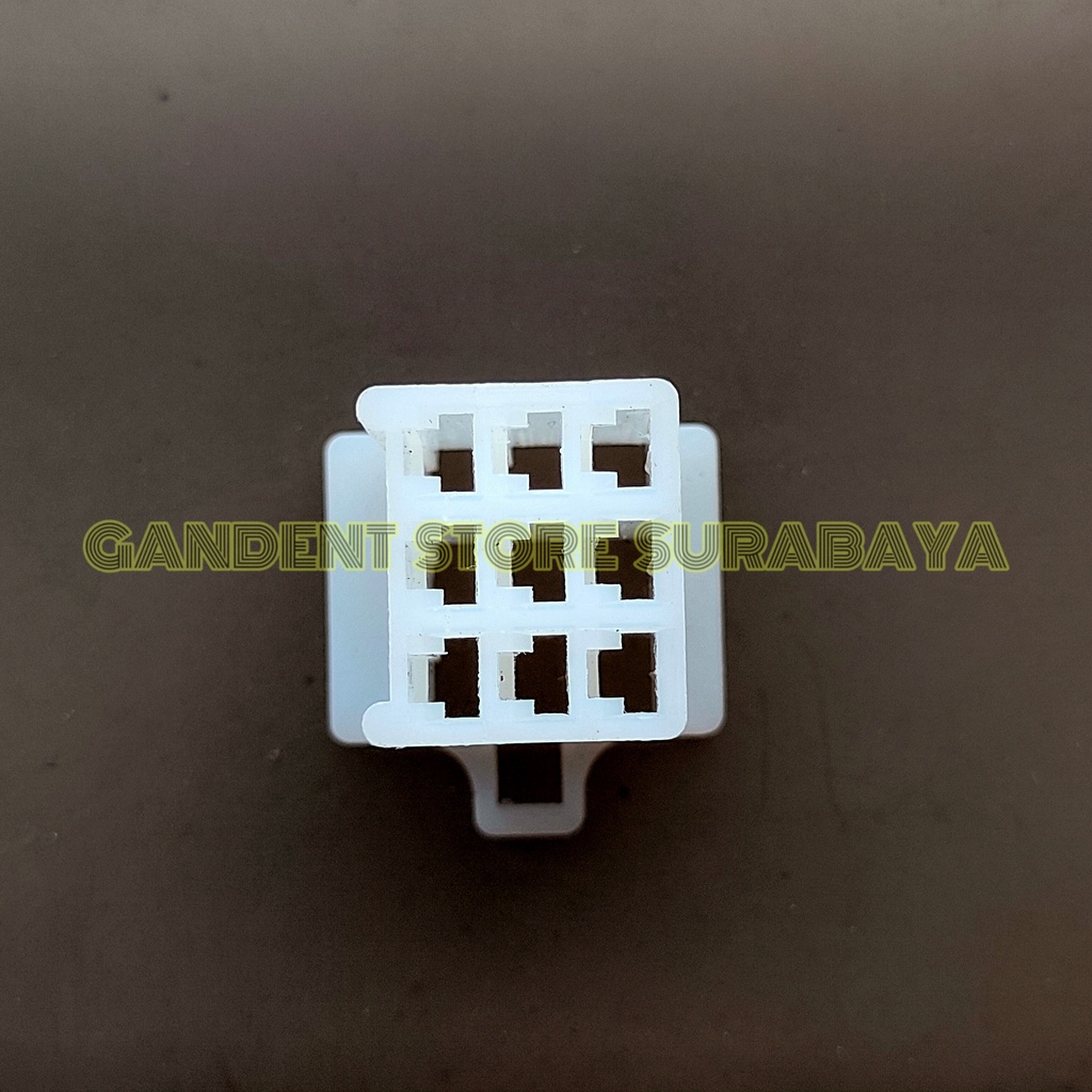 Soket 9 pin kecil male kosongan tanpa skun male konektor socket connector