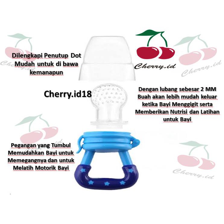 COD Dot Buah Bayi / Empeng Buah Gigitan Bayi / Dot Buah Silikon Untuk Bayi / Empeng Bayi - PB02-1