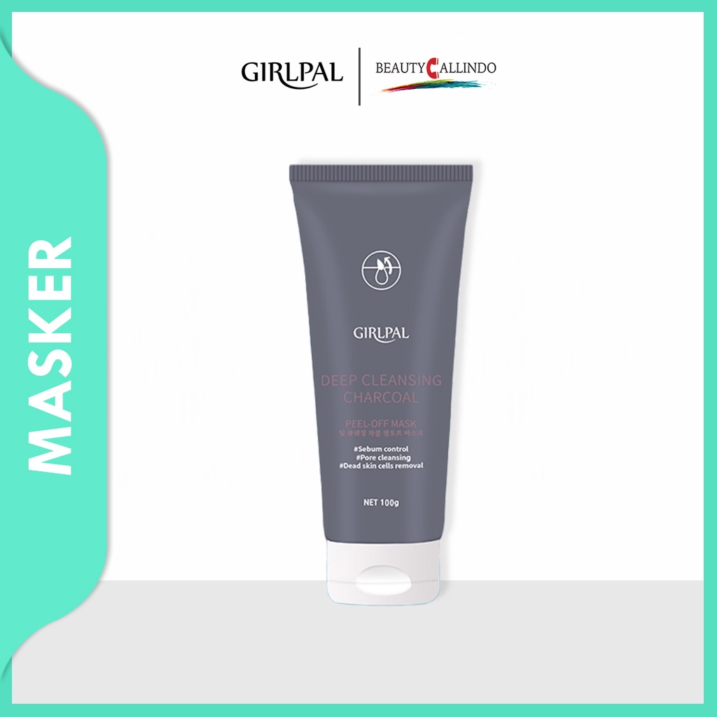 GIRLPAL Deep Cleansing Charcoal Peel Off Mask - Blackhead Remover Mask