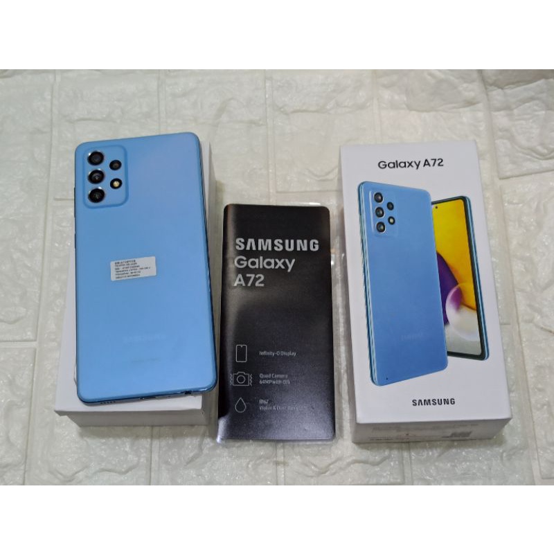 Samsung A72 8/128 Bekas Pakai Resmi