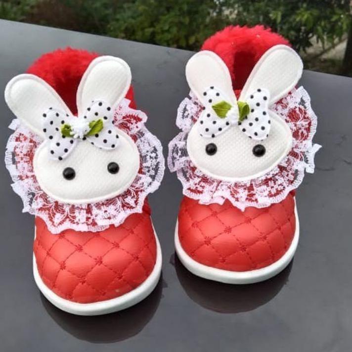 SEPATU BOOTS ANAK PEREMPUAN SEPATU KELINCI PESTA BAYI BALITA mantap