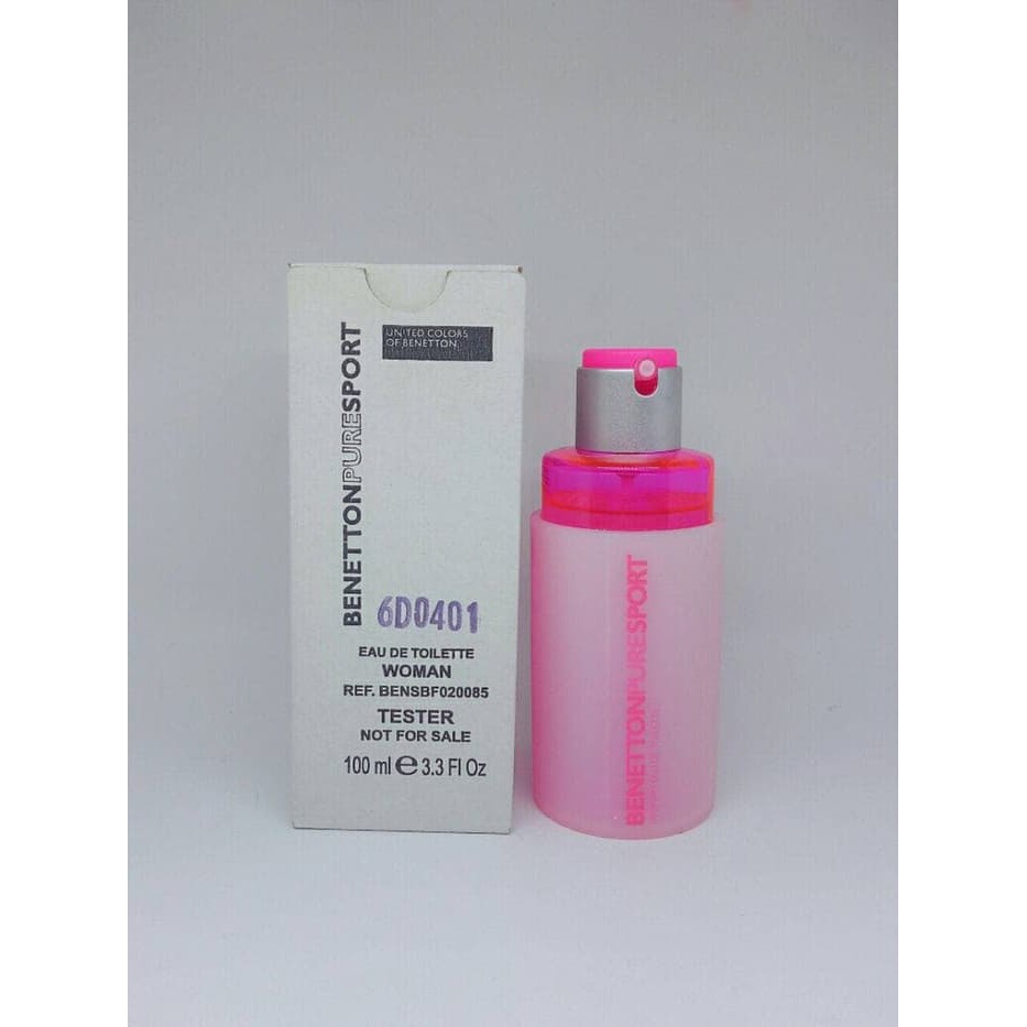 ORIGINAL PARFUM BENETTON PURE SPORT WOMEN TESTER EDT 100ML