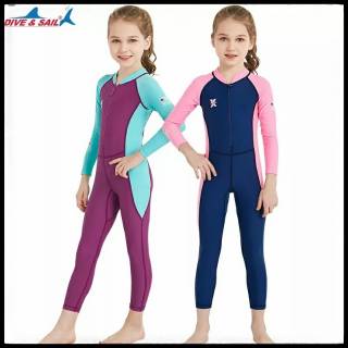 Dive and Sail Baju  Renang  Anak  Full Body Diving Kirim 