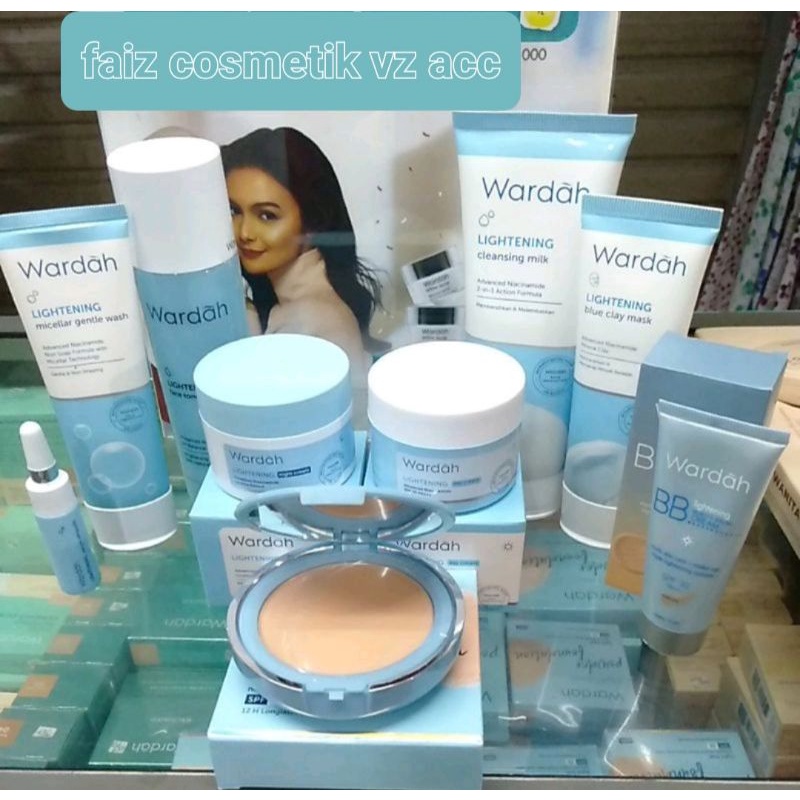 WARDAH PAKET PROMO LIGHTNING 9IN 1(BISA COD)