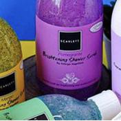 PAKET SCARLETT BODY SCRUB BODY LOTION SCARLETT WHITENING ISI 5 PCS