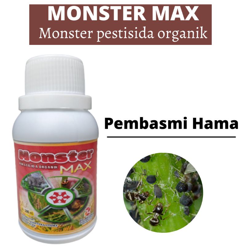 Pestisida Monster Max Pembasmi Gurem, Pestisida Pembasmi Kupu Kupu