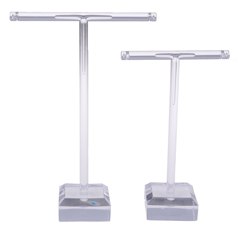 2pcs Stand Holder Display Perhiasan Anting Bahan Akrilik