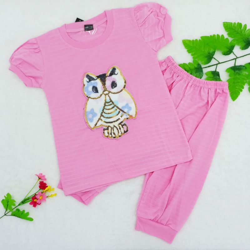 Ss#320 Pakaian Anak Perempuan size 4-6tahun / Piyama Anak Perempuan Model Za-Ra Kids / Setelan Anak