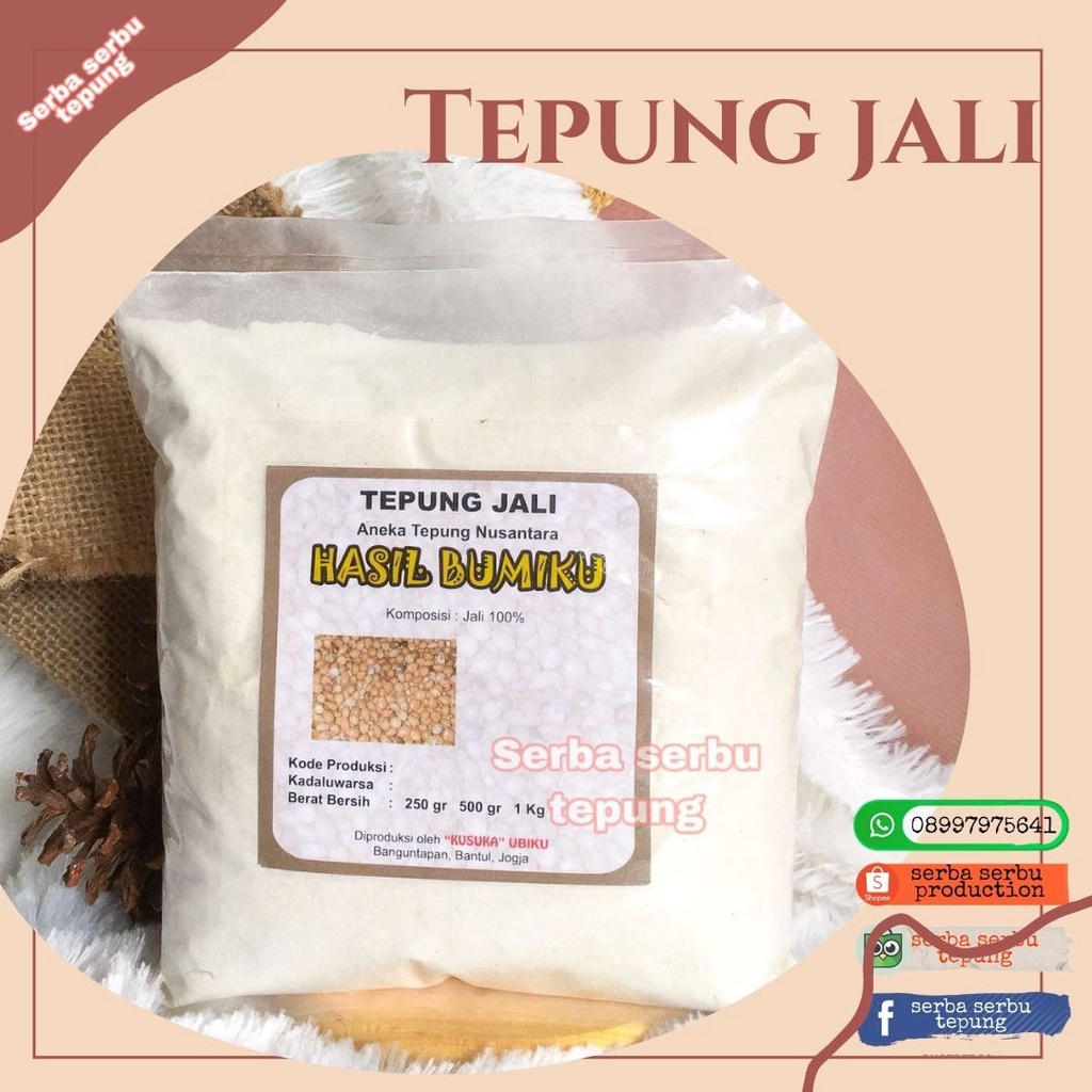 

Tepung Jali(1 Kg)|Menurunkan Risiko Penyakit Jantung|Tepung Free Gluten|Tepung Organik