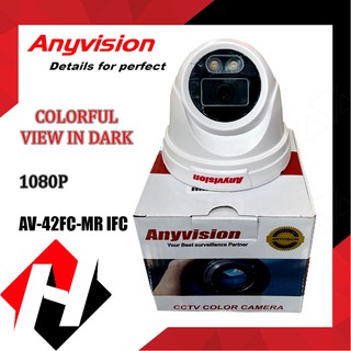 Camera CCTV Anyvision Indoor Colorvu  5MP 4K Ultra HD Indoor AV-62FC-MR - CCTV Color NIght
