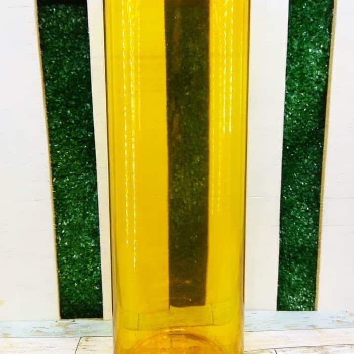 pot bunga kaca tabung