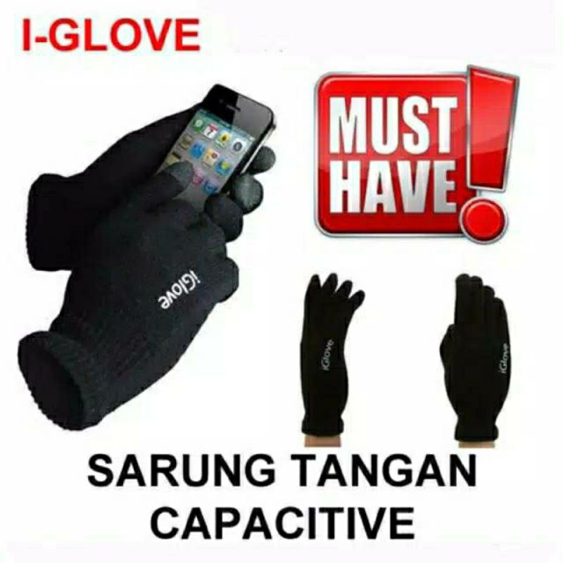 I-GLOVE Sarung Tangan Motor Touch Screen Smartphone Android Iphone