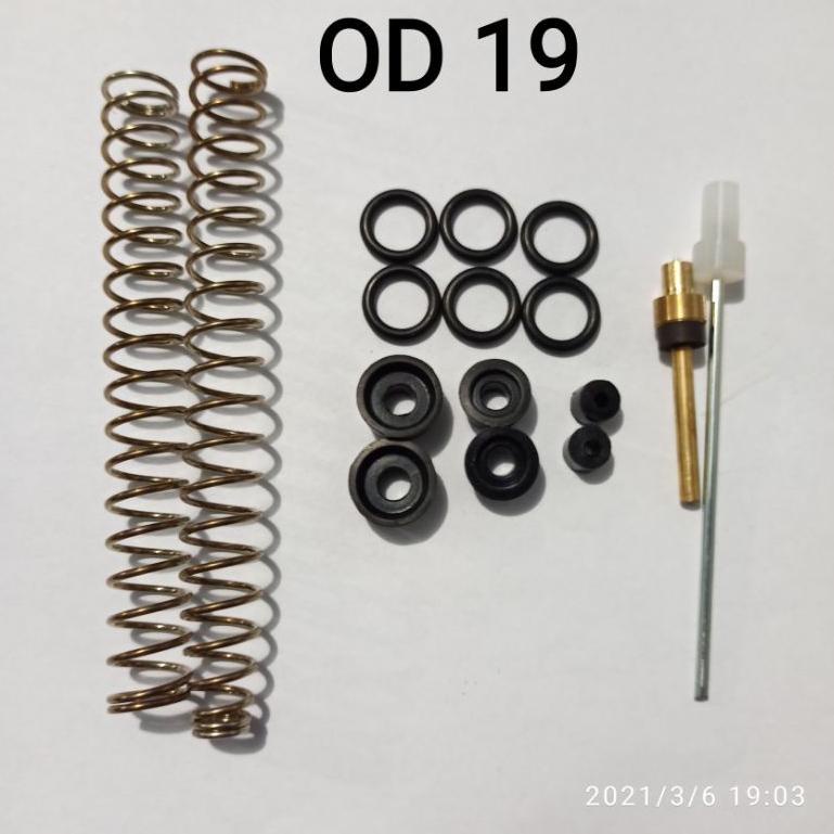 (PROMO 7CP38) Sparepart Gejluk OD 19 mm Satu Set Murah Berkualitas ✤