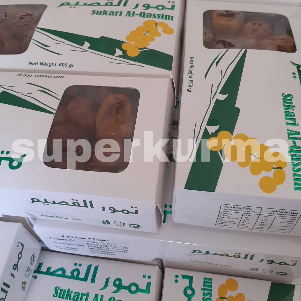 KURMA SUKARI AL-QASSIM NR 600GR PRODUCT
