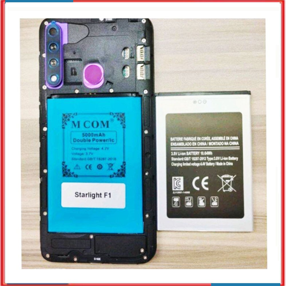 Baterai Battery Batre Baterai Double Power Mcom Starlight F1